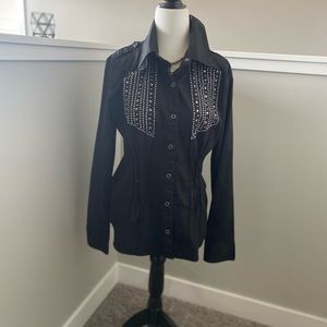 Rock and Roll Cowgirl button shirt